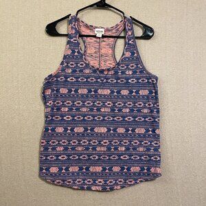 Mossimo Tank Top Women's Large Pink & Blue